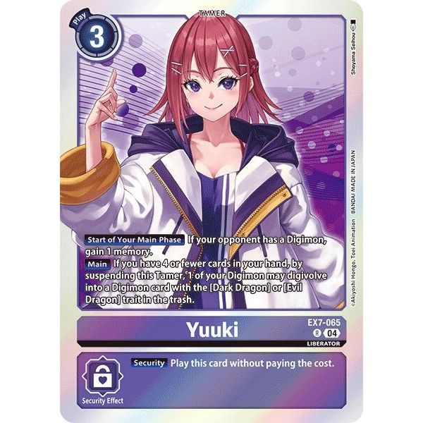 Image for Yuuki (EX7-065 R) (EX07) - Digimon Card Game