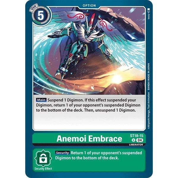 Image for Anemoi Embrace (ST18-15 U) (ST-18) - Digimon Card Game