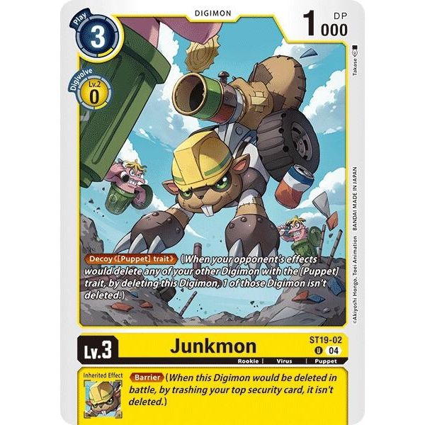 Image for Junkmon (ST19-02 U) (ST-19) - Digimon Card Game