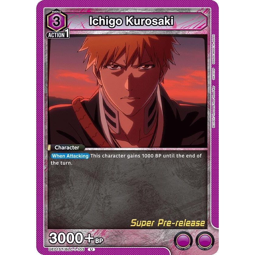 Image for Ichigo Kurosaki (103) (UE01ST/BLC-1-103) (UE01ST_PRE) - Union Arena