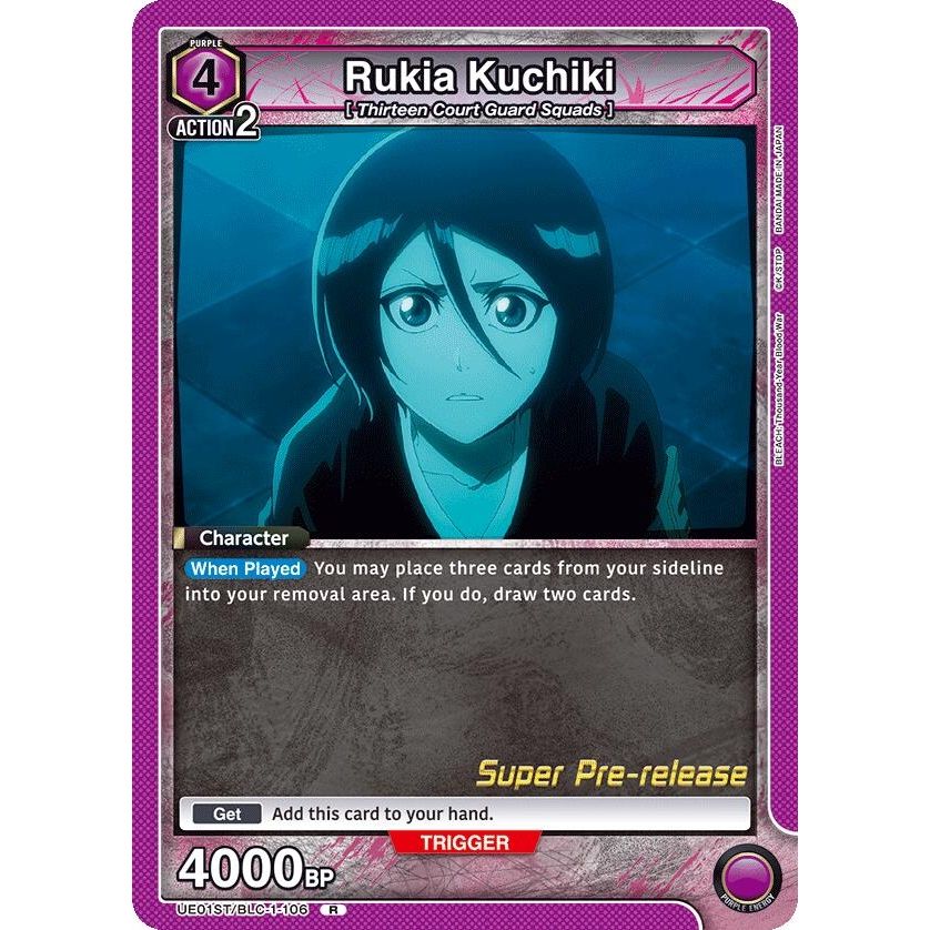 Image for Rukia Kuchiki (UE01ST/BLC-1-106) (UE01ST_PRE) - Union Arena