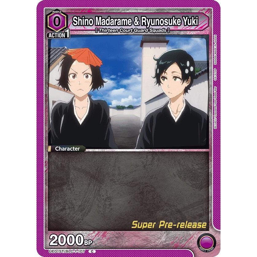 Image for Shino Madarame & Ryunosuke Yuki (UE01ST/BLC-1-107) (UE01ST_PRE) - Union Arena