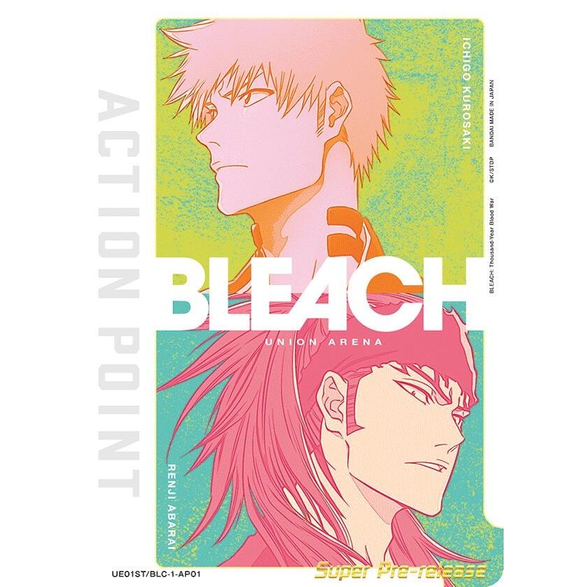 Image for Action Point Card (AP01) (Ichigo Kurosaki/Renji Abarai) (UE01ST/BLC-1-AP01) (UE01ST_PRE) - Union Arena