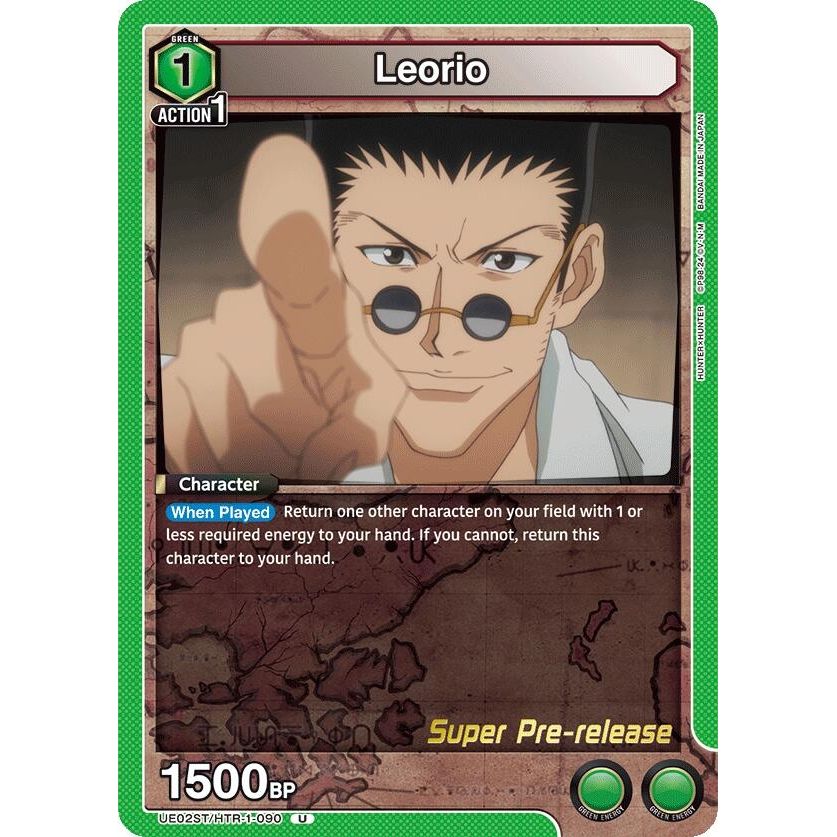 Image for Leorio (090) (UE02ST/HTR-1-090) (UE02ST_PRE) - Union Arena
