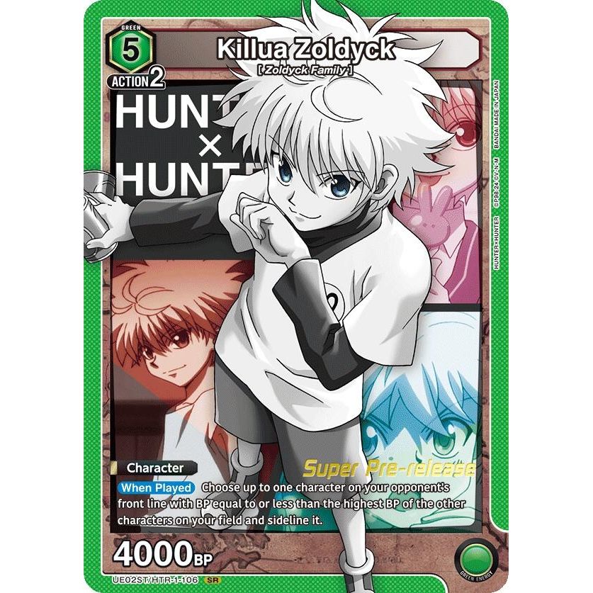 Image for Killua Zoldyck (106) (UE02ST/HTR-1-106) (UE02ST_PRE) - Union Arena