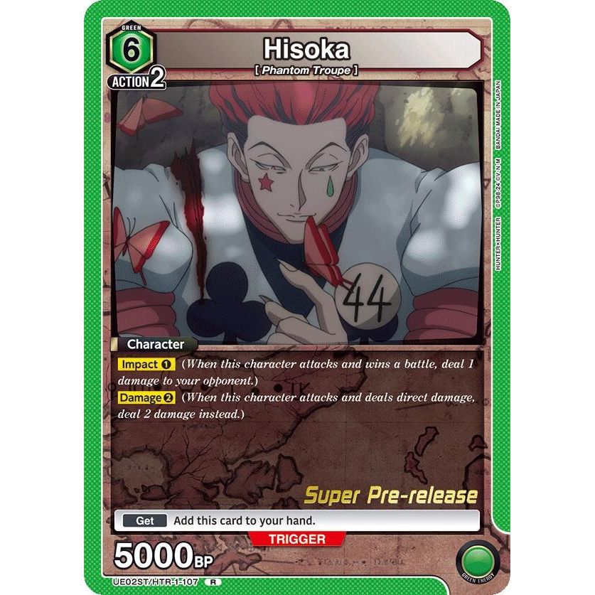 Image for Hisoka (UE02ST/HTR-1-107) (UE02ST_PRE) - Union Arena