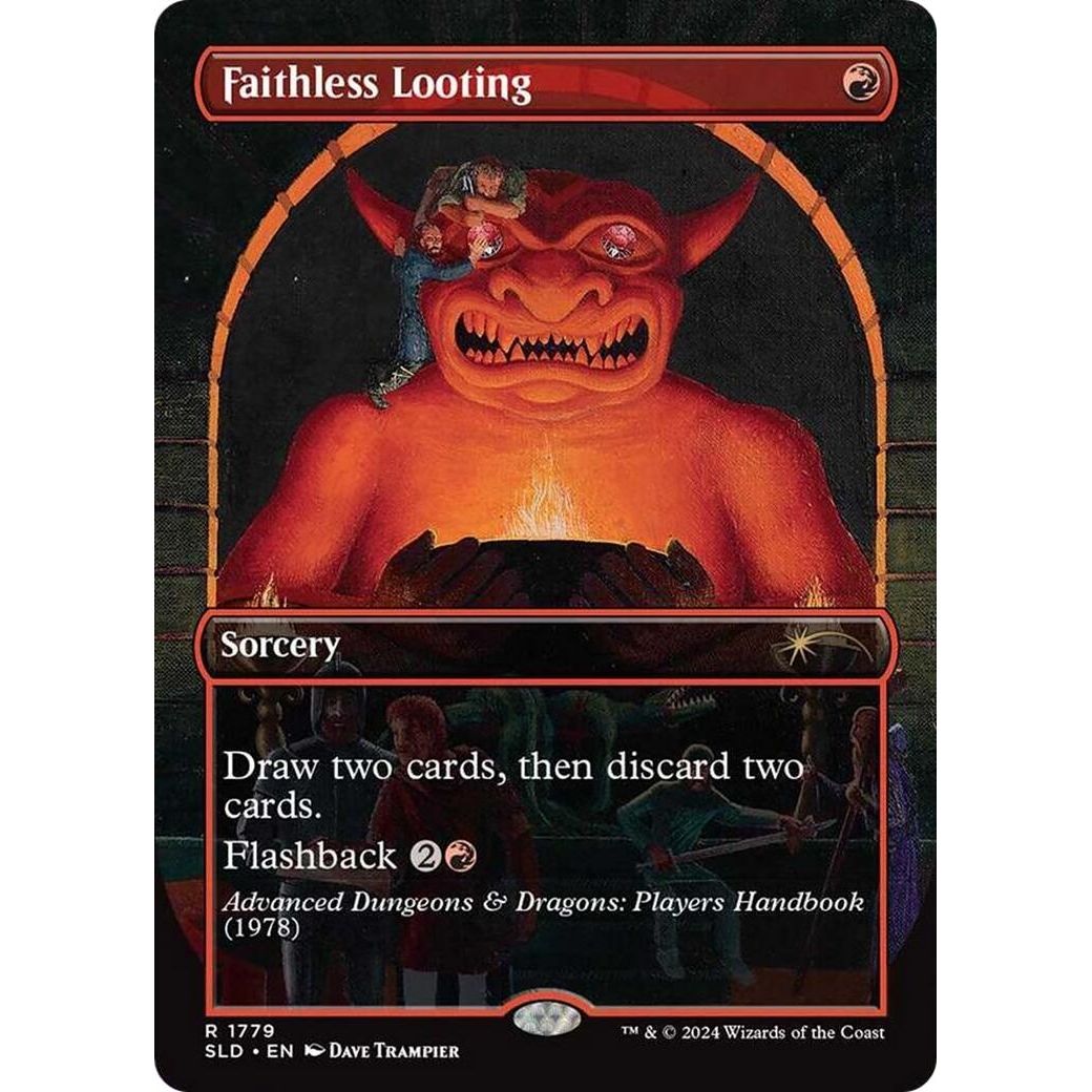 Image for Faithless Looting (1779) (SLD) - Magic: The Gathering