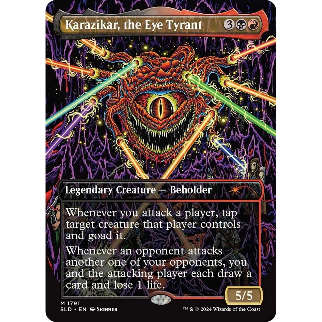 Image for Karazikar, the Eye Tyrant (1791) (SLD) - Magic: The Gathering