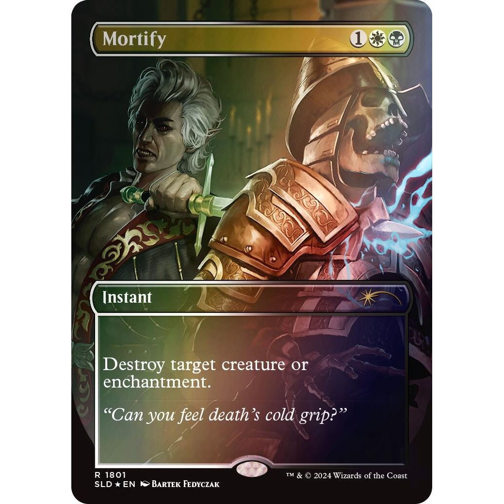 Image for Mortify (Rainbow Foil) (1801) (SLD) - Magic: The Gathering