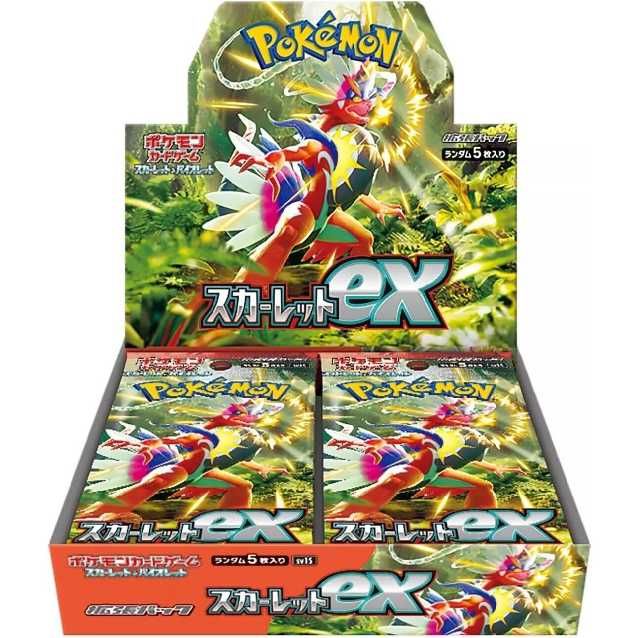 Image for Scarlet ex Booster Box - Pokemon Japan