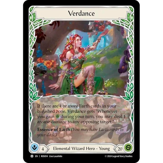 Image for Verdance (0) (ROS) - Flesh and Blood TCG