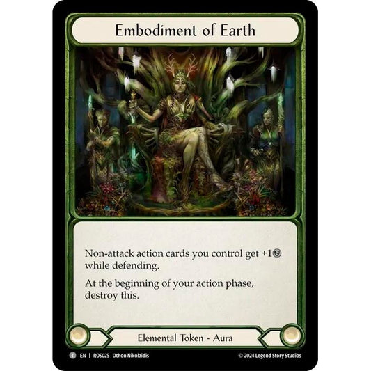 Image for Embodiment of Earth (ROS025) (ROS) - Flesh and Blood TCG