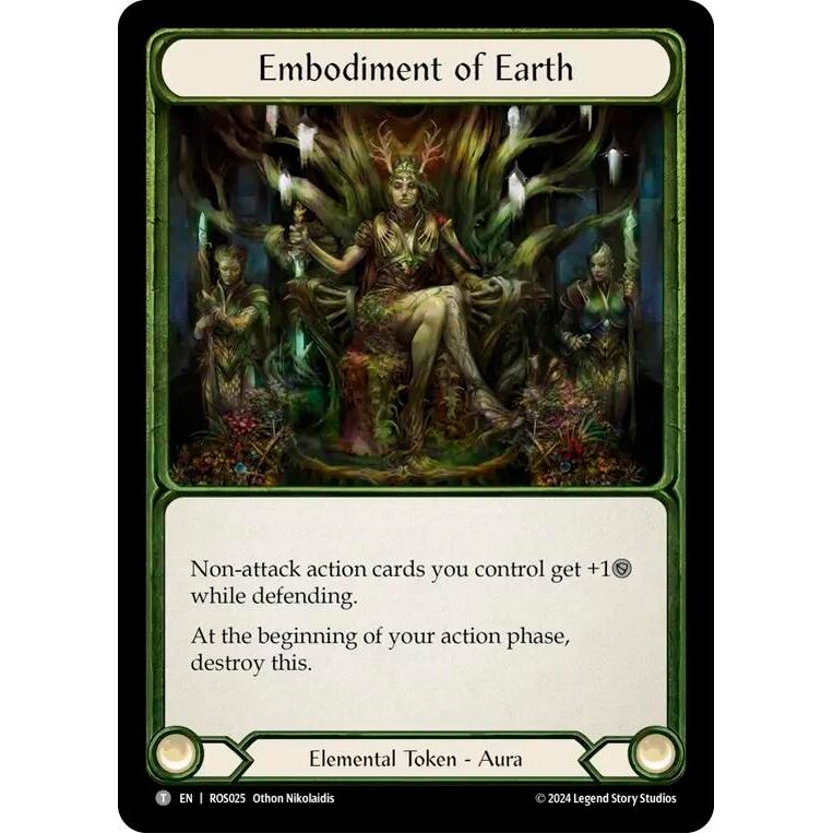 Image for Embodiment of Earth (ROS025) (ROS) - Flesh and Blood TCG