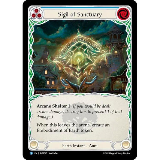 Image for Sigil of Sanctuary (ROS045) (ROS) - Flesh and Blood TCG