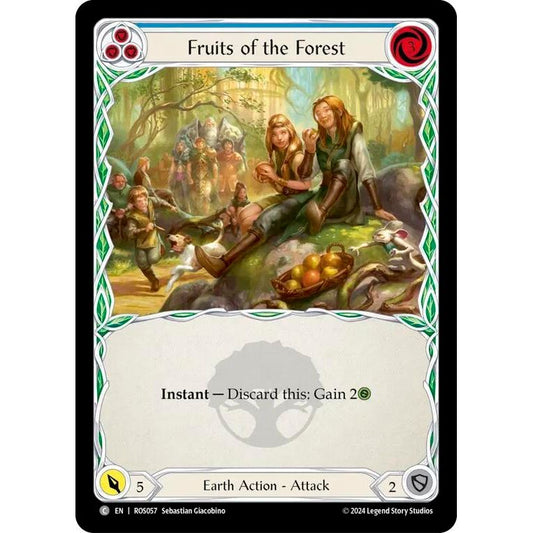 Image for Fruits of the Forest (Blue) (ROS057) (ROS) - Flesh and Blood TCG