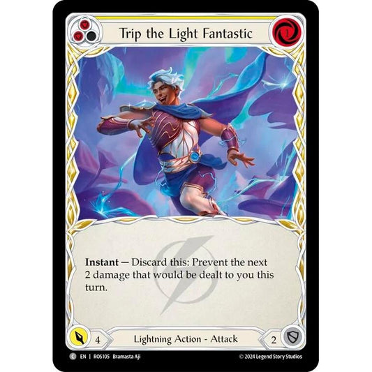 Image for Trip the Light Fantastic (Yellow) (ROS105) (ROS) - Flesh and Blood TCG