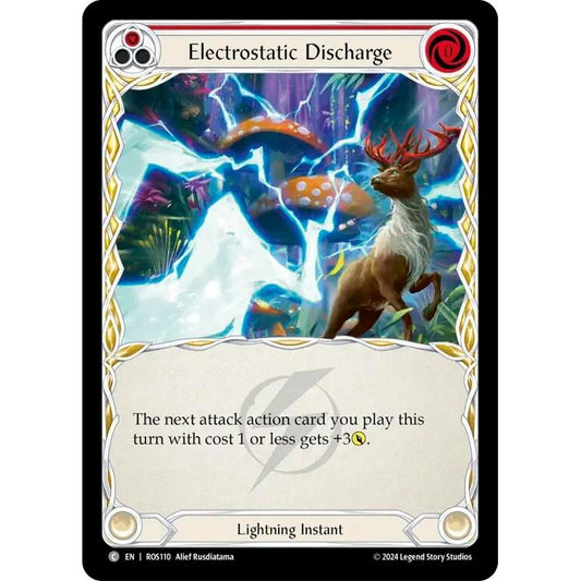 Image for Electrostatic Discharge (Red) (ROS110) (ROS) - Flesh and Blood TCG