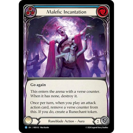 Image for Malefic Incantation (Blue) (ROS132) (ROS) - Flesh and Blood TCG