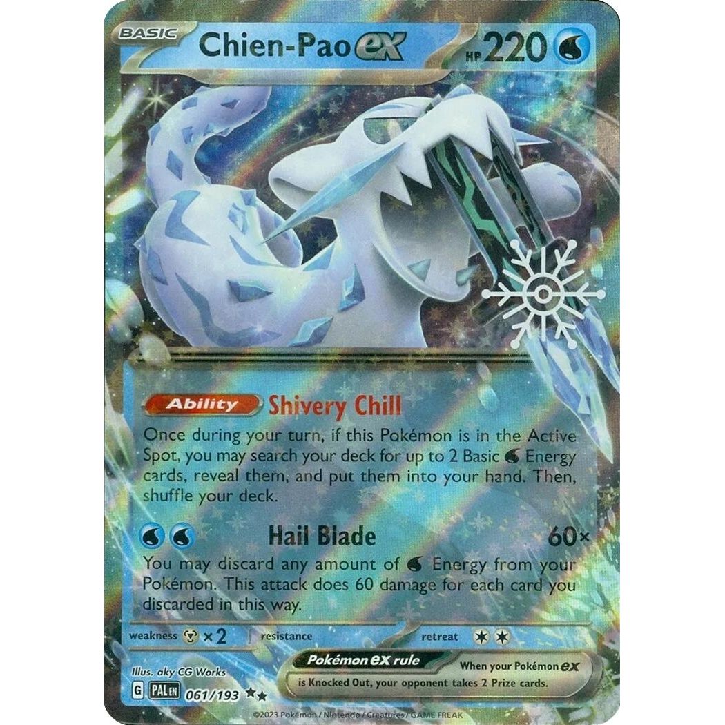 Image for Chien-Pao ex - 061/193 (Holiday Calendar) (061/193) (MCAP) - Pokemon