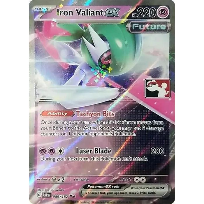 Image for Iron Valiant ex (089/182) - Pokemon
