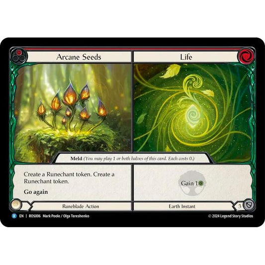 Image for Arcane Seeds // Life (ROS006) (ROS) - Flesh and Blood TCG