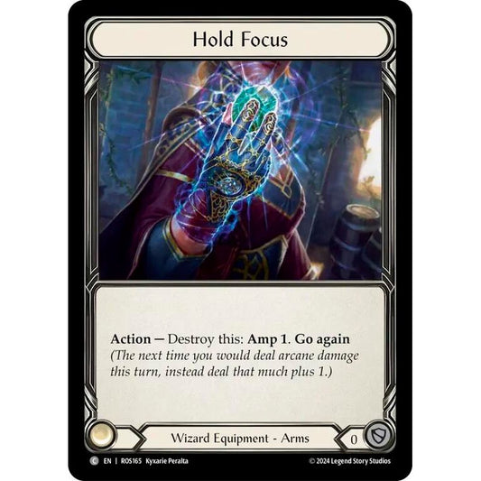 Image for Hold Focus (ROS165) (ROS) - Flesh and Blood TCG