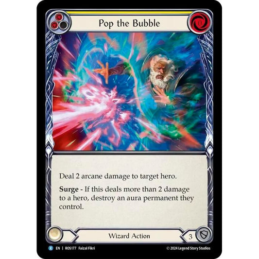 Image for Pop the Bubble (Yellow) (ROS177) (ROS) - Flesh and Blood TCG