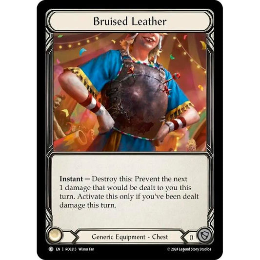 Image for Bruised Leather (ROS213) (ROS) - Flesh and Blood TCG