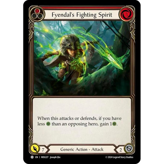Image for Fyendal's Fighting Spirit (Red) (ROS227) (ROS) - Flesh and Blood TCG