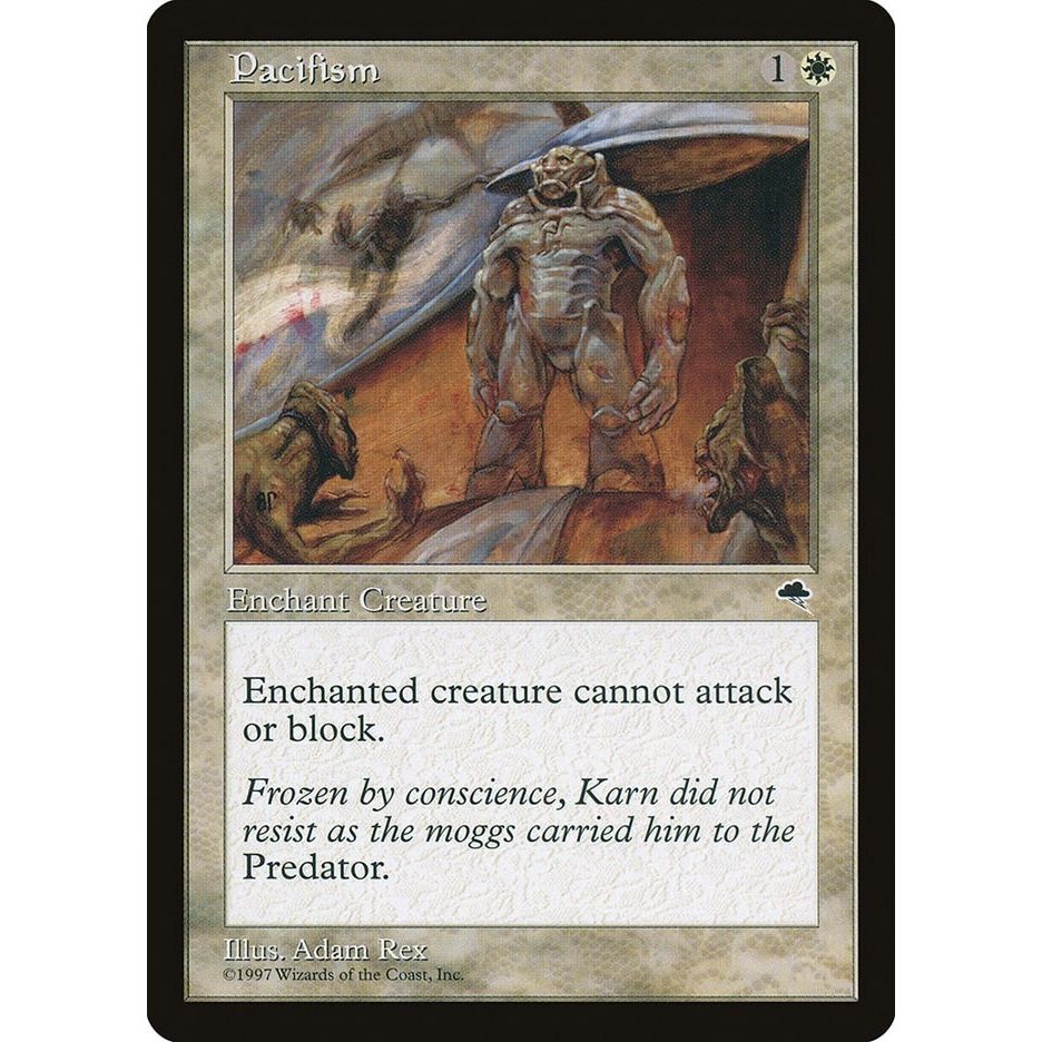Image for Pacifism (34) (TMP) - Magic: The Gathering