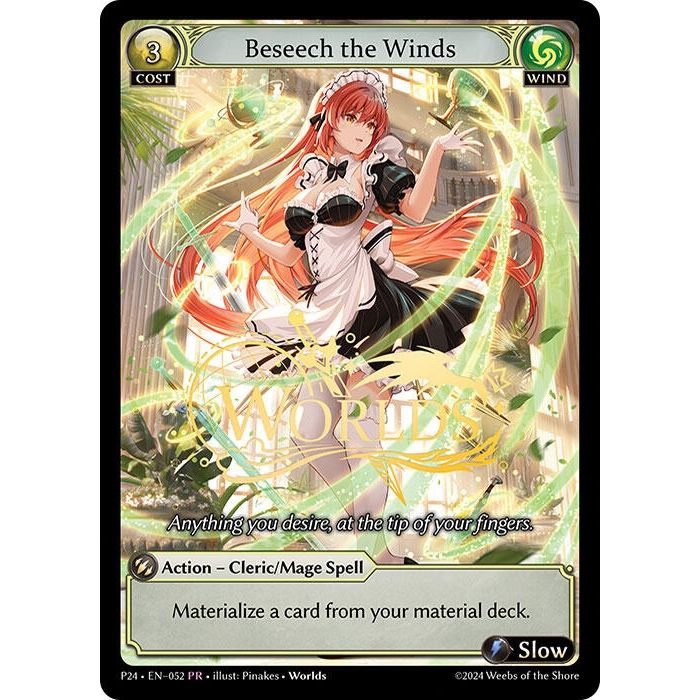 Image for Beseech the Winds (052) (P) - Grand Archive TCG