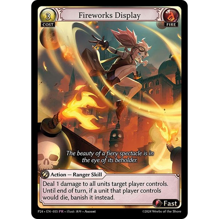 Image for Fireworks Display (055) (P) - Grand Archive TCG