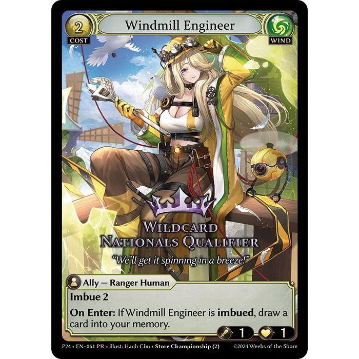 Image for Windmill Engineer (061) (P) - Grand Archive TCG