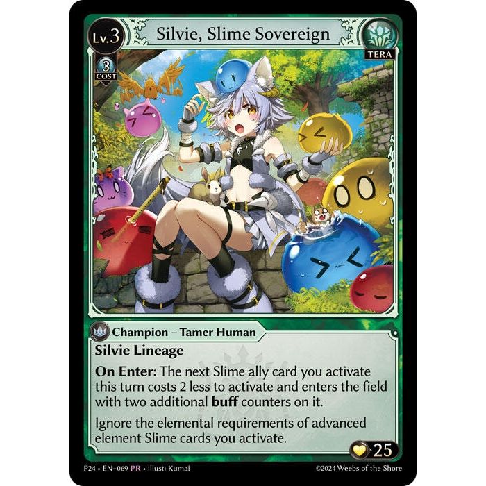 Image for Silvie, Slime Sovereign (069) (P) - Grand Archive TCG
