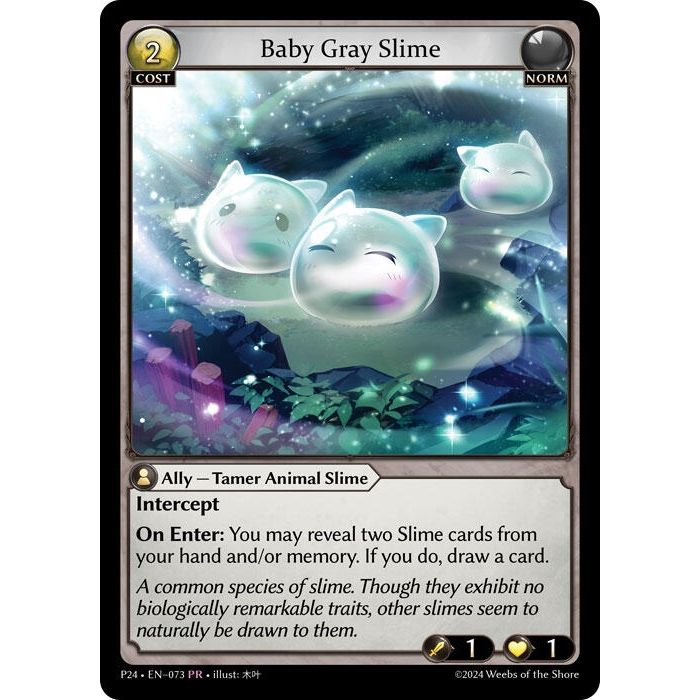 Image for Baby Gray Slime (073) (P) - Grand Archive TCG