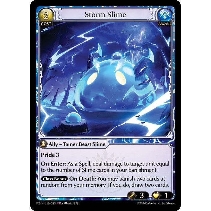 Image for Storm Slime (083) (P) - Grand Archive TCG