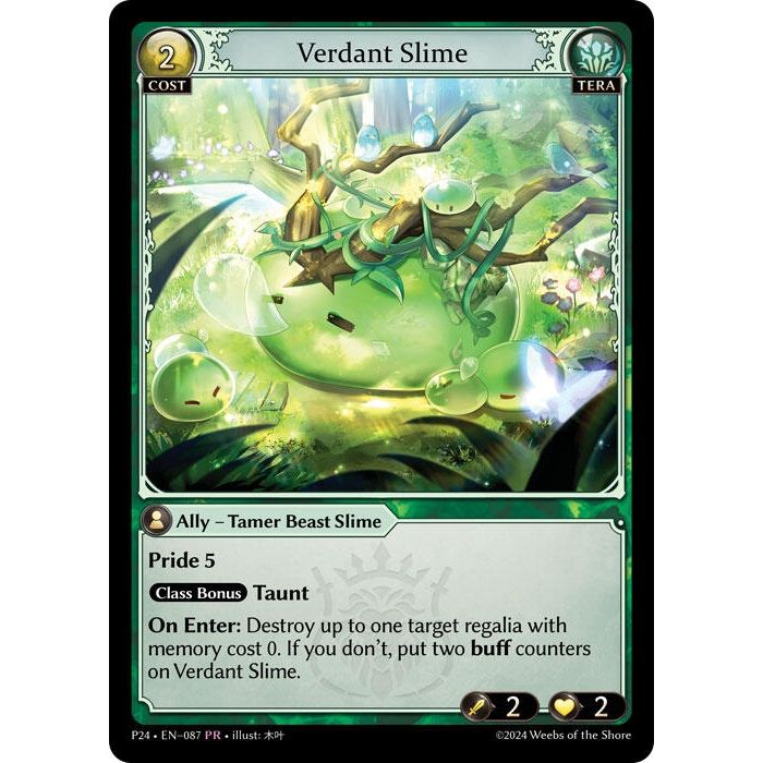 Image for Verdant Slime (087) (P) - Grand Archive TCG