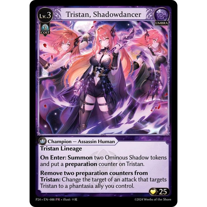 Image for Tristan, Shadowdancer (088) (P) - Grand Archive TCG