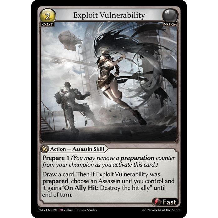 Image for Exploit Vulnerability (094) (P) - Grand Archive TCG