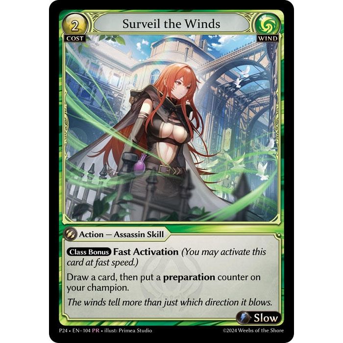 Image for Surveil the Winds (104) (P) - Grand Archive TCG