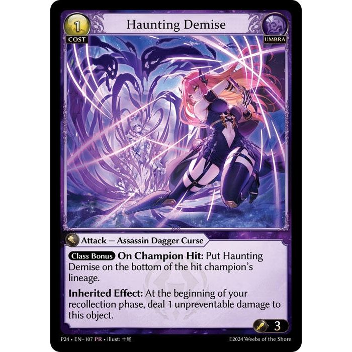 Image for Haunting Demise (107) (P) - Grand Archive TCG