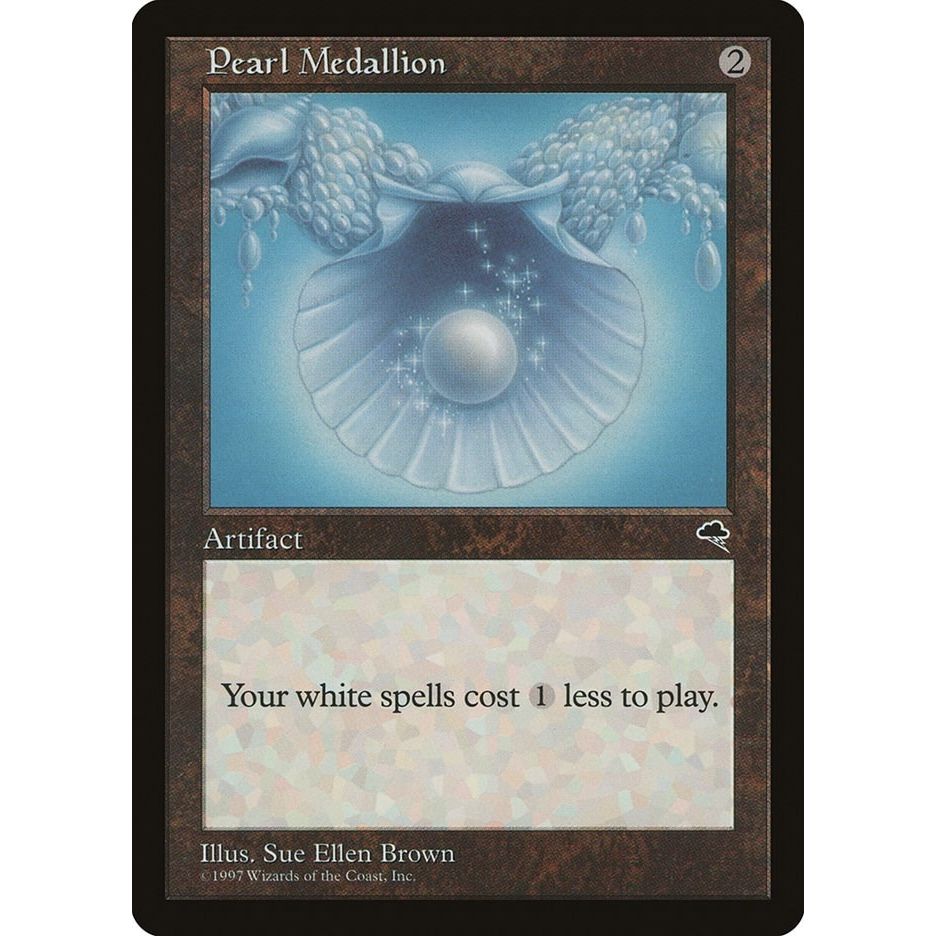 Image for Pearl Medallion (300) (TMP) - Magic: The Gathering