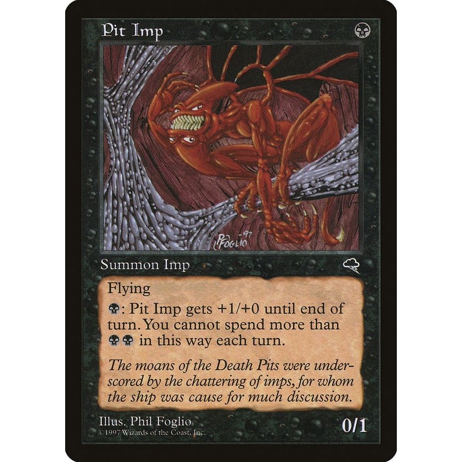 Image for Pit Imp (148) (TMP) - Magic: The Gathering