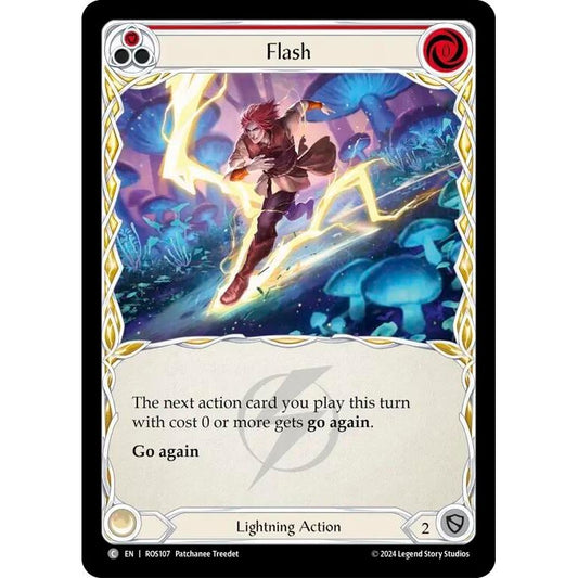 Image for Flash (Red) (ROS107) (ROS) - Flesh and Blood TCG