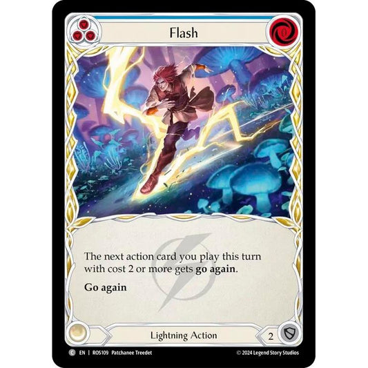 Image for Flash (Blue) (ROS109) (ROS) - Flesh and Blood TCG