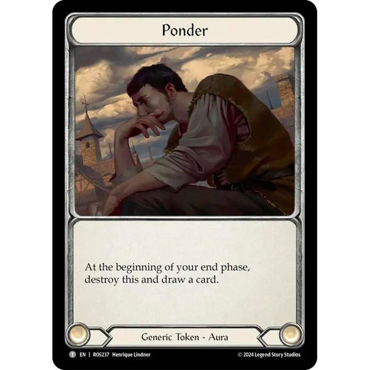 Image for Ponder (ROS237) (ROS) - Flesh and Blood TCG