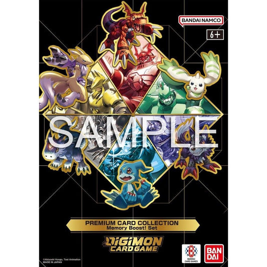 Image for Premium Card Collection - Memory Boost! Set (Sealed Promotional Bundle) - Digimon Card Game