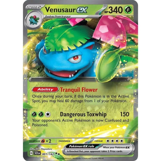 Image for Venusaur ex (001/142) (SCR) - Pokemon