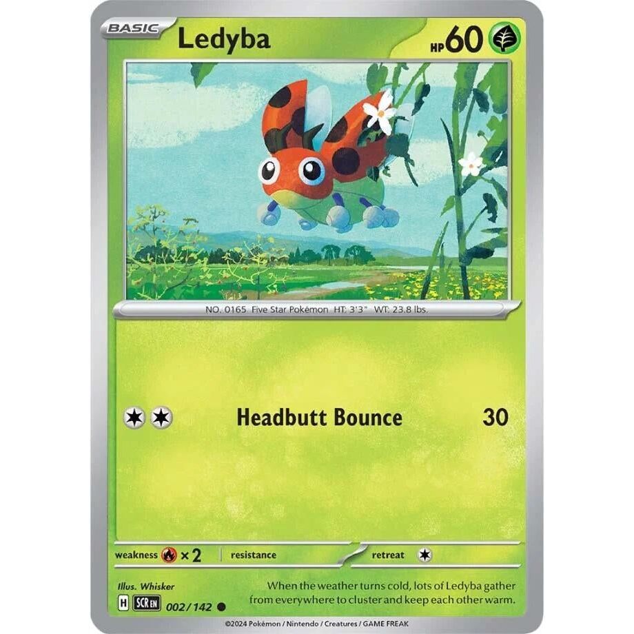Image for Ledyba (002/142) (SCR) - Pokemon