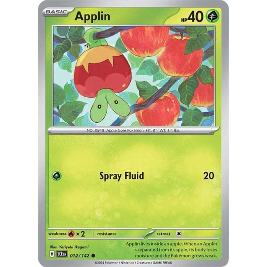 Image for Applin (012/142) (SCR) - Pokemon